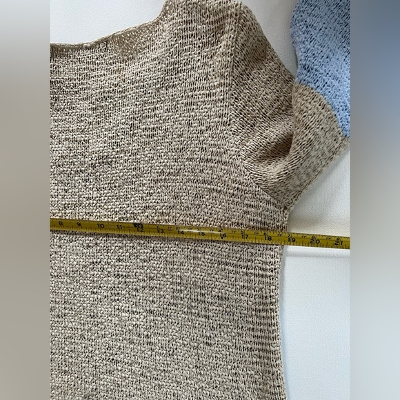 Crazy Horse Blue Floral Women’s Knit Sweater - L - Picture 8 of 10